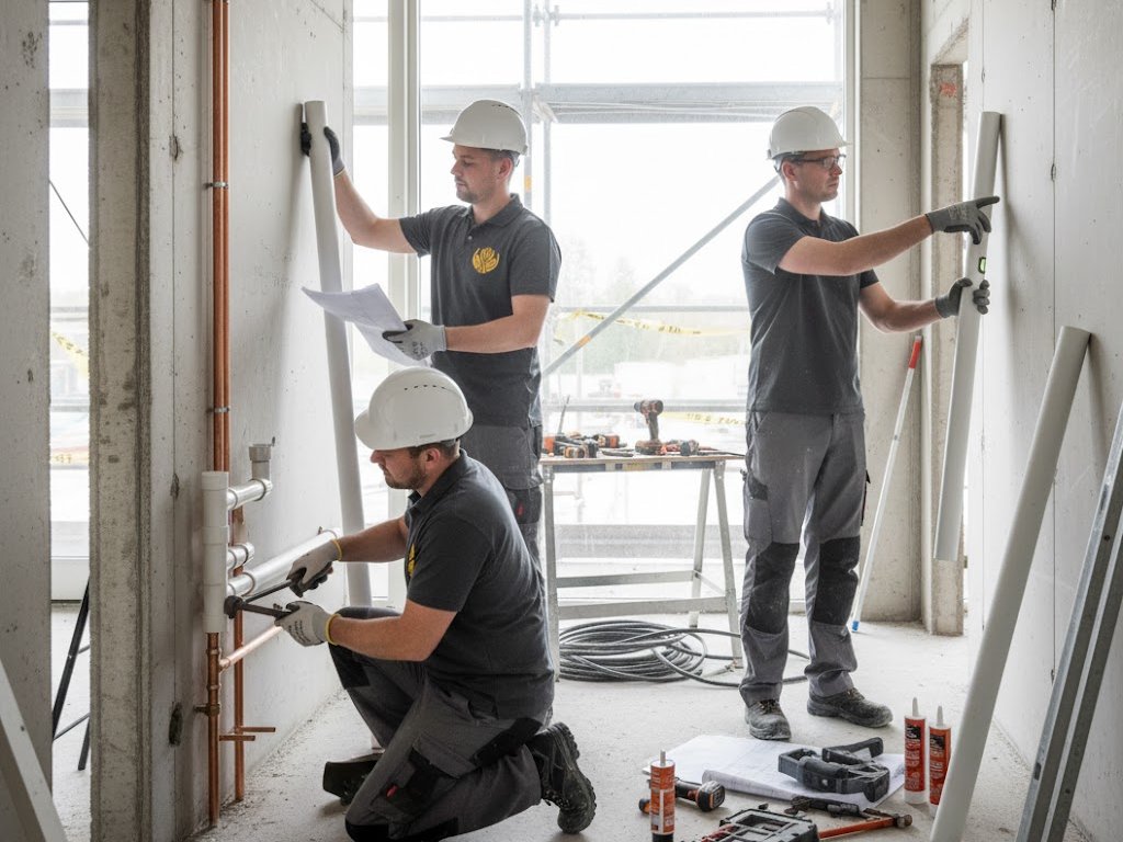 Nieuwbouw Loodgieterswerk